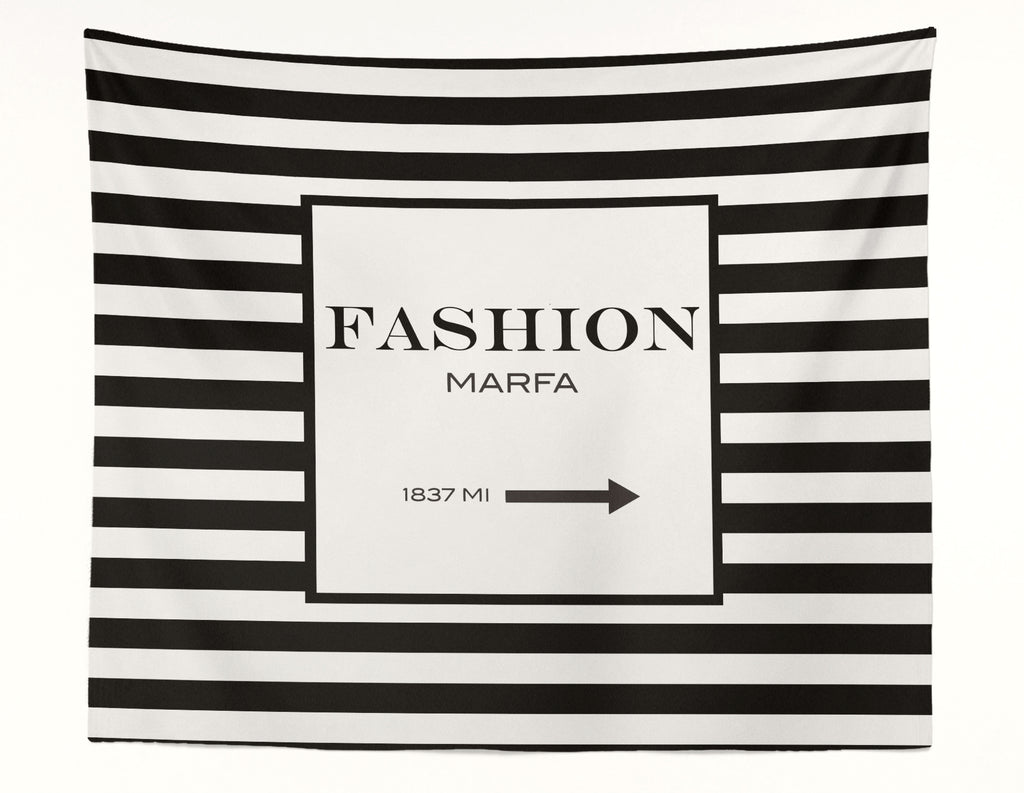 Fashion Marfa Striped Wall Tapestry