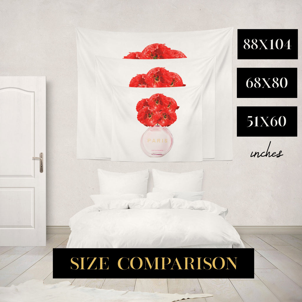 Bella Bella & Co. Custom Name Aqua Wall Tapestry