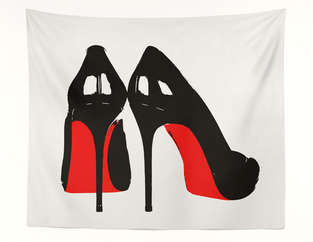 Glam Diva Heels Wall Tapestry